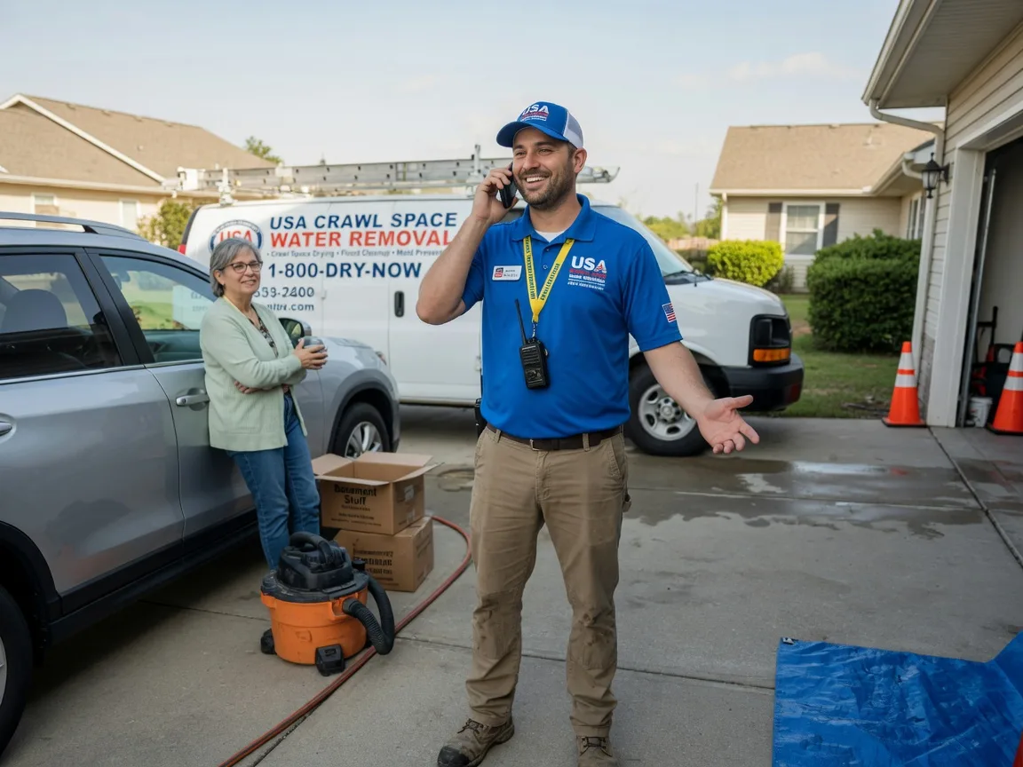 Crawl Space Water Removal Hoxie, AR FAQs